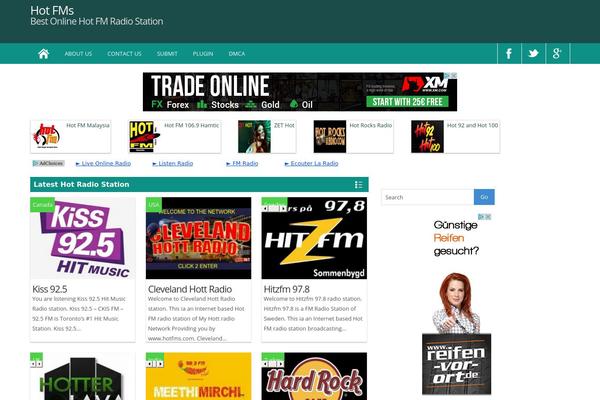 ProMax theme site design template sample