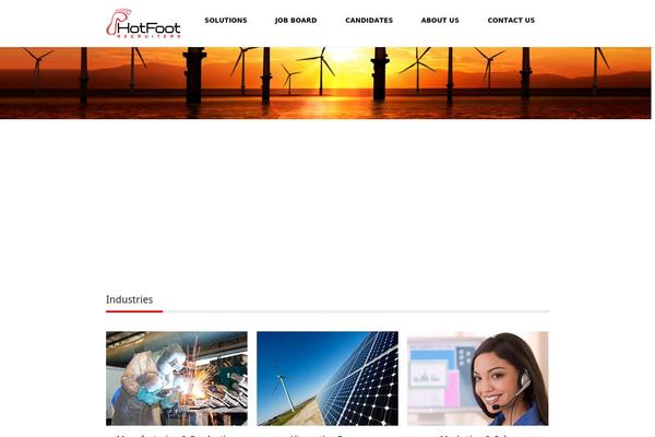 Jungle theme site design template sample