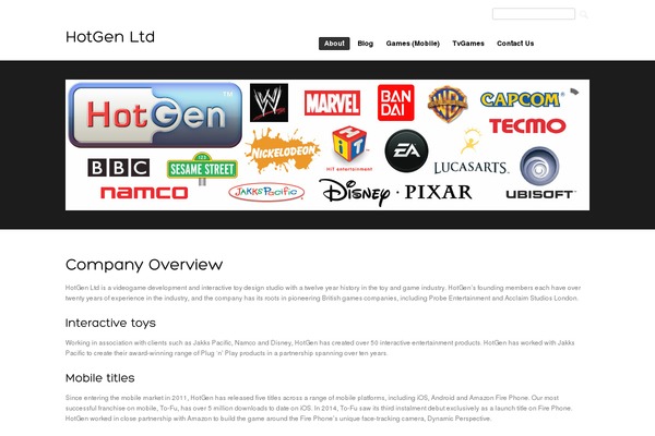 Promotion theme site design template sample