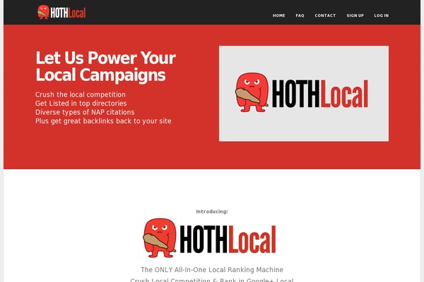 Flatpack theme site design template sample