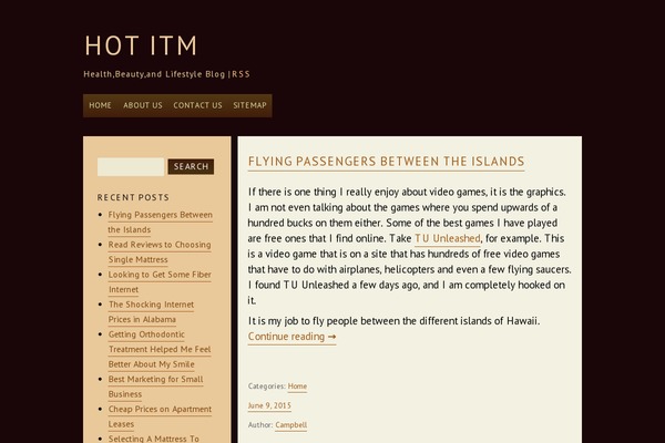 ar theme site design template sample