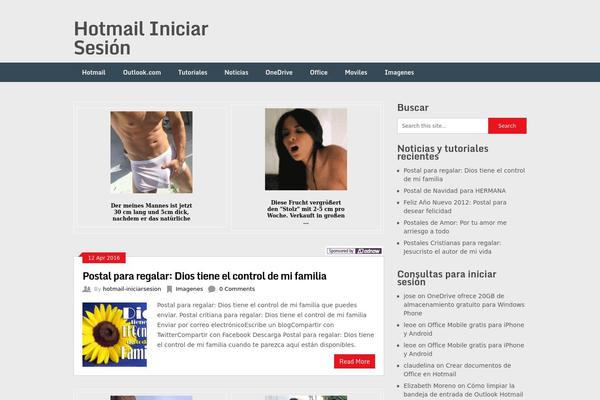 Ribbon theme site design template sample