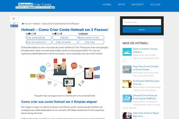 Site using Social FBlog plugin