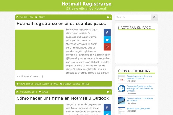 Site using Aviso de cookies Amplifica plugin