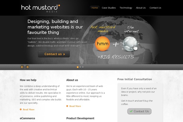 Inspire theme site design template sample