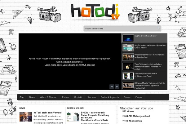 Canard theme site design template sample
