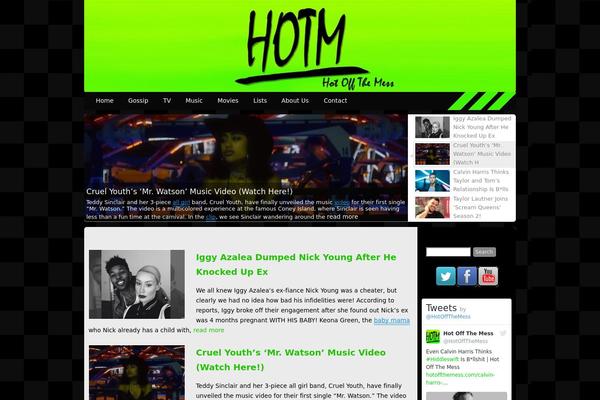 Custom Community theme site design template sample