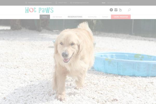 hotpawspetresort.com site used Goodday-child