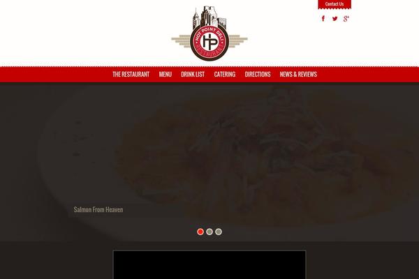 Dine & Drink theme site design template sample