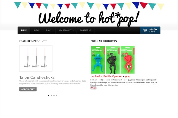 Shelflife theme site design template sample
