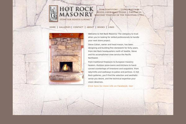 hotrockmasonry.com site used Hotrock