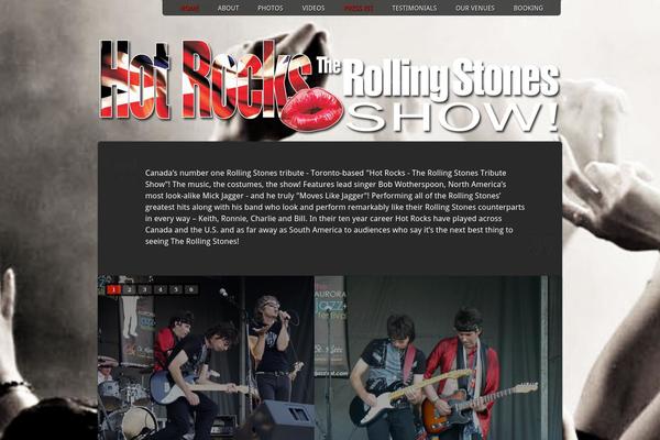 Music theme site design template sample