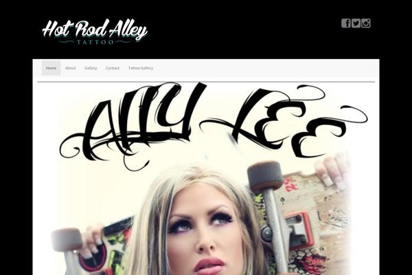 Blain theme site design template sample