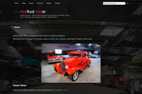 Motion theme site design template sample