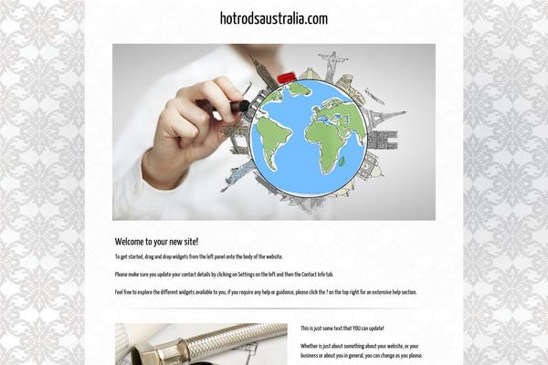 Original theme site design template sample