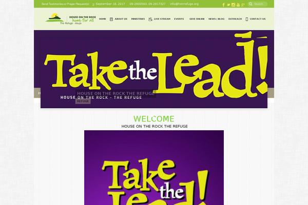 Divi theme site design template sample