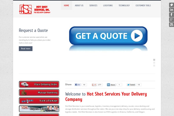 Company theme site design template sample