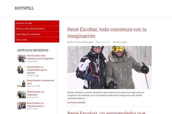 Parallax Pro theme site design template sample