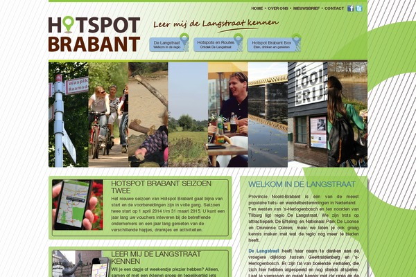 Hotspot theme site design template sample