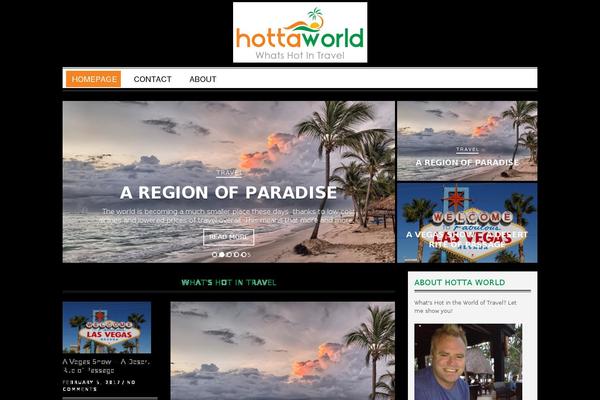 Santiago theme site design template sample
