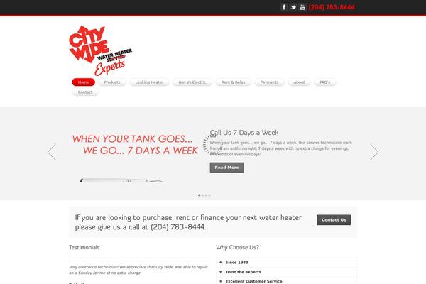 hotwater.ca site used Goode