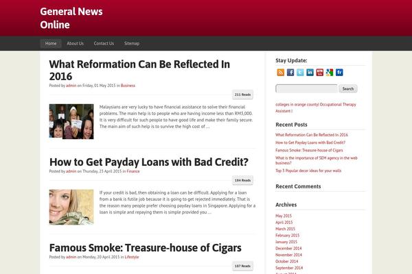Site using Anthemes-reviews plugin