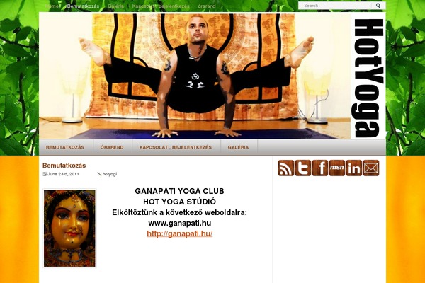hotyogabudapest.com site used Furniture-theme