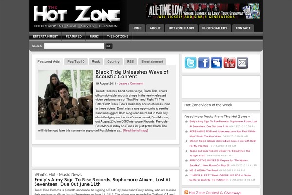 Magazine_10 theme site design template sample