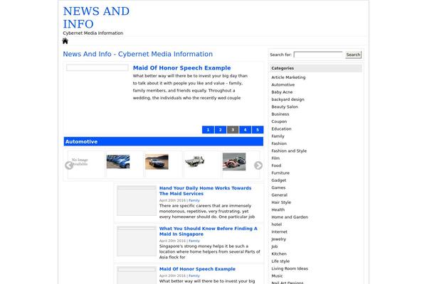 houlihansbracket.com site used Newswp