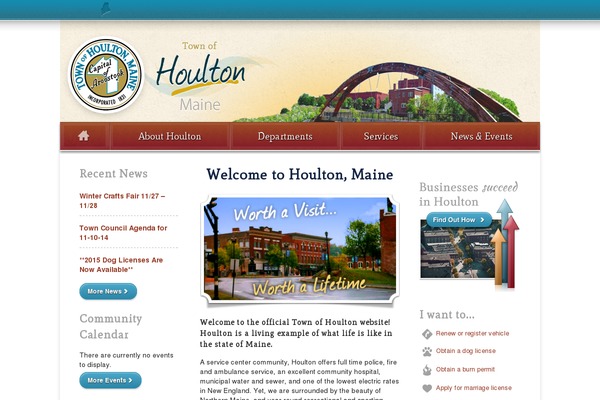 houlton-maine.com site used Houlton