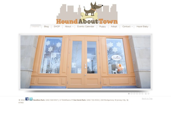 PureVISION theme site design template sample