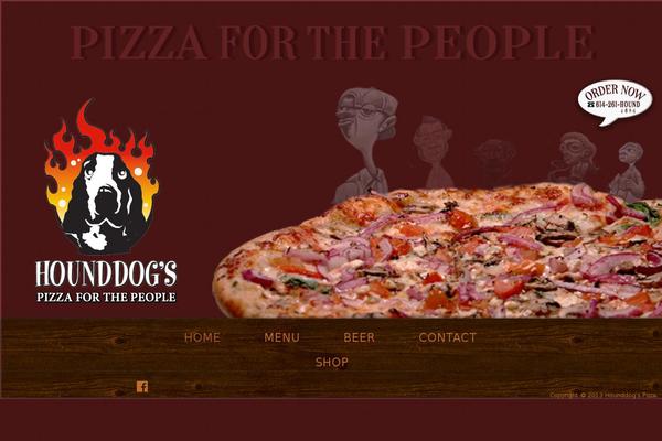 hounddogs theme websites examples
