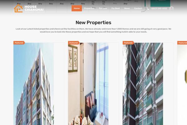 Realhomes Theme theme site design template sample