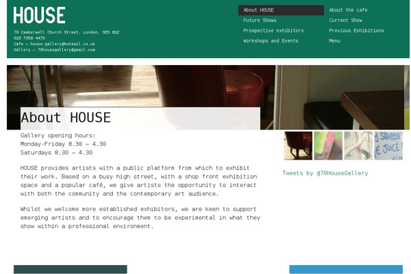 House theme site design template sample