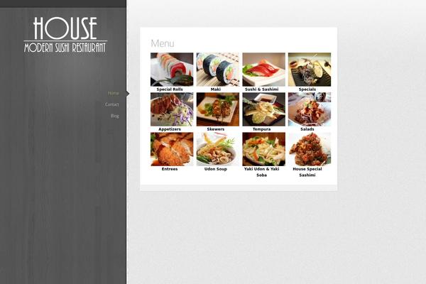 Glider theme site design template sample