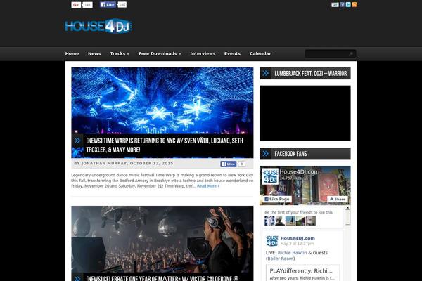 LeetPress theme site design template sample