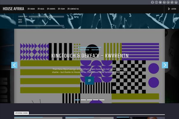 Onair2 theme site design template sample