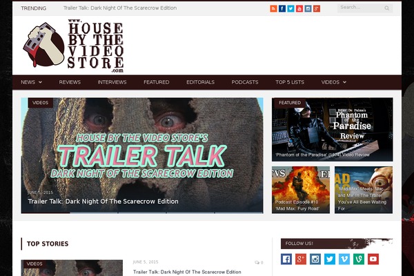 SmartMag theme site design template sample