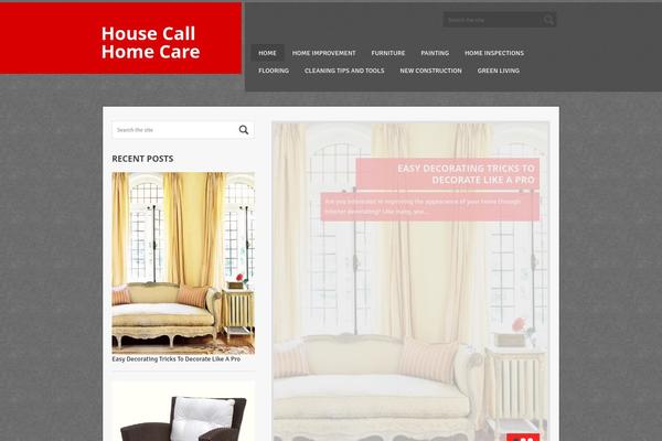 housecallhomecare.com site used Thunderstruck
