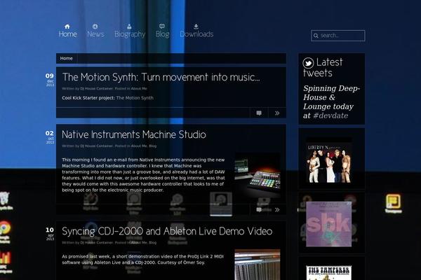 SubWay theme site design template sample