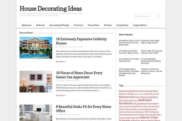 Lightly theme site design template sample