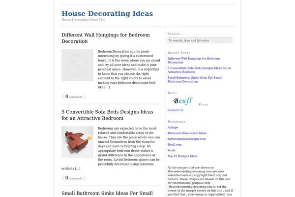 Thesis 1.6 theme site design template sample
