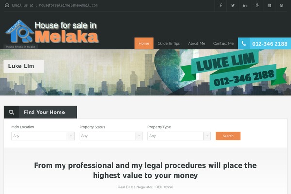 Realhomes Theme theme site design template sample