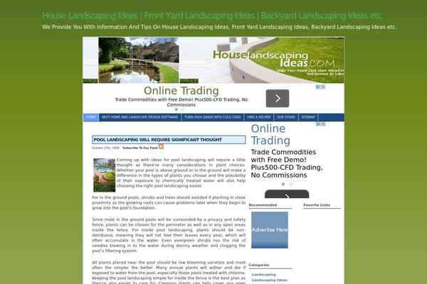 houselandscapingideas.com site used 3-column