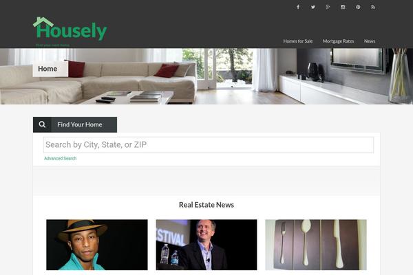 Bimber theme site design template sample