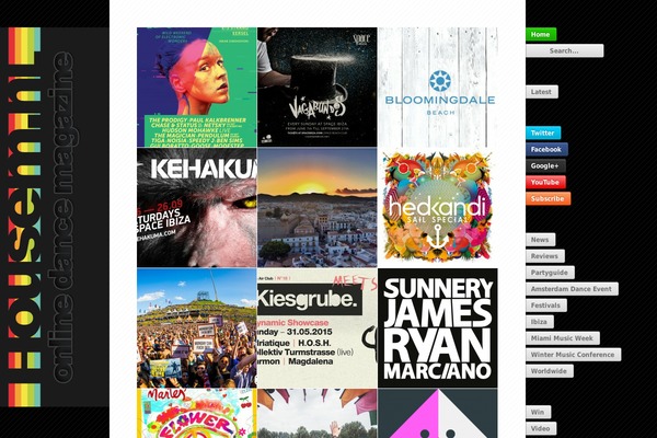 Blocco theme site design template sample