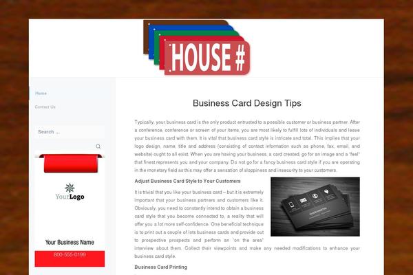 housenumbers.ca site used Smartpress