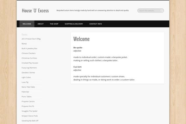 Pinboard theme site design template sample