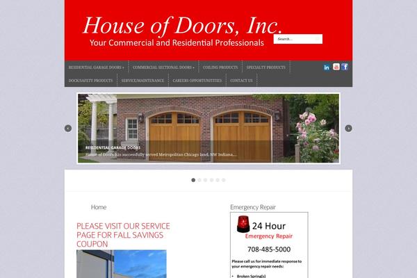 Trim theme site design template sample