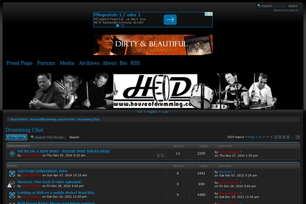 Cutline 3 Column Split theme site design template sample